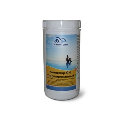 Кемохлор-СН быстрорастворимый гипохлорит кальция (хлор 70% ) в гранулах,  1 кг
