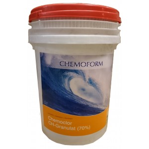 Кемохлор-СН быстрорастворимый гипохлорит кальция (хлор 70% ) в гранулах, 45 кг
