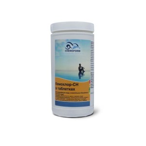 Кемохлор-СН быстрорастворимый гипохлорит кальция (хлор 70% ) в таблетках 20гр.,  1 кг