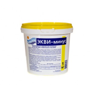 ЭКВИ-минус (рН-минус) гранулы ведро 1 кг (б.) /(1уп=12шт)