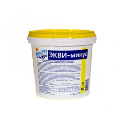 ЭКВИ-минус (рН-минус) гранулы ведро 6 кг (б.) /(1уп=2шт)