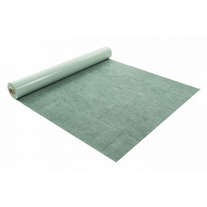 Пленка ПВХ 1,65х21,00м "Alkorplan-Tile", "Jade green",зеленый нефрит, текстурная(плитка 0,81м*0,31м)