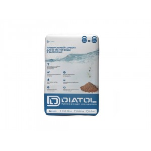 Адсорбирующий материал (минеральный и природный сорбент)  Diatol, 0,8-2,0 мм, мешок 12,2 кг